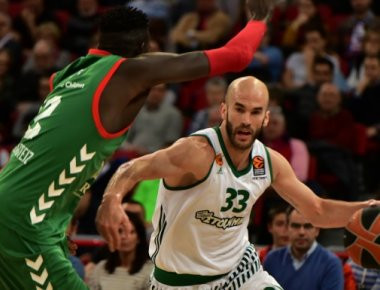 Euroleague: Μπήκε στο κόλπο για το πλεονέκτημα έδρας ο Παναθηναϊκός- Κέρδισε με 63-72 την Μπασκόνια